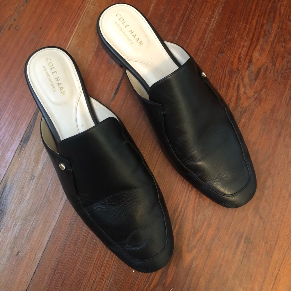 COLE HAAN | Leather Mules